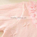 2015 New Snow White Color Children Sweater Long Knitwear Kids Girls Sweater From Chinese Factory thumbnail-4