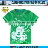 Green Children Printing t Shirts With Cartoon Printing thumbnail-1