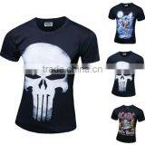 Mens O Neck Fashion Tshirt With Cartoon Pattern thumbnail-2