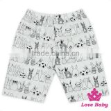 4ECK031 Lovebaby Wholesale cotton Bonny print fabric animal short pant for baby for easter day