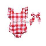 S17530A New Cute Baby Girls Rompers Kids Summer Sleeveless Romper thumbnail-1