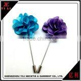 China Supplies Cheap Colorful Men Shirt Decorative Flower Pins thumbnail-2