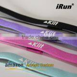 Exercise Anti-slip Hair & Sweatbands Headband for Basketball Soccer Tennis Crossfit Yoga Golf - Amazon Supplier - Custom Size thumbnail-3