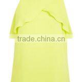 New Lime Silk Fabric Ladies One Piece Camisole thumbnail-1