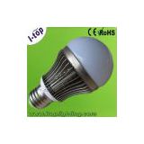 high power Magnesium Alloy and PC cover 5w LED bulb with very good heatsink