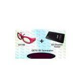 OEM Video 3D IR Emitter and Glasses for Cybercaf thumbnail-1