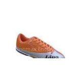 Customize Cassic Orange / Black Size 33, Size 38 Wide Walking Childrens Soccer Shoes thumbnail-1