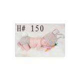 Cute Rabbit Baby Hat and Shorts Handmade Crochet Photography Props Baby Hat and Shorts thumbnail-1