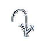 Modern Deck Mounted Kitchen Sink Water Faucet , Solid Brass Kitchen Taps