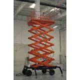 4M to 18M Height Four Wheels Mobile Scissor Lift Platform or Lift Table thumbnail-3