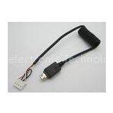 Ipod Iphone Sync Cables , Micro USB Connector To Housing Cable Assembly