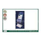 Customized Retail Store Magazine Newspaper Rack and Postcard Rack Display Printed Logo