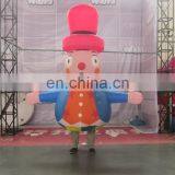 New Design Popular Funny Inflatable Costume Fan