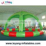 PVC Outdoor Inflatable Pool With Tent Cover Inflatable Water Pool Inflatable Pool