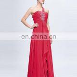 Grace Karin Hot Sale Chiffon Long Chiffon Beaded One Shoulder Evening Dress CL3120-4 thumbnail-3
