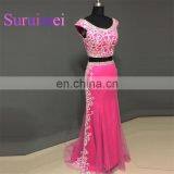 Free Shipping Prom Dresses Vestidos de Noiva With Appliques Formal Evening Gowns Hot Sale thumbnail-2