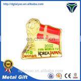 Custom Logo Design Zinc Alloy Red Cross Lapel Pin for Promotional