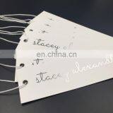 Garment Crownwin Recycled Jeans Paper Hang Tag With Logo Hang Tags thumbnail-2