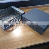 2015 manufacture metal stamping custom fabrication aluminum black device enclosures