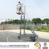The Industrial Aluminum Hand-Operated Liftable Platform Ladders thumbnail-1