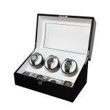 3+7 Automatic Wooden Mechanical Wrist Watch Winder Box Automatic Watch Winder thumbnail-3