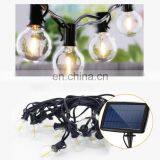 25FT 25 Pcs G40 LED Bulb Solar String Light Outdoor for Garden Patio Wedding thumbnail-2