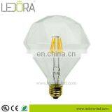 Diamond 4W 400lm E27 230V 2700K Led Filament Bulb Golden, Dimmable Led Filament Light thumbnail-1