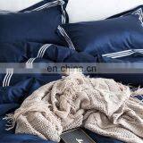 Hot Sales Home Luxury Wedding Navy Bed Sheet Bedding Set Factory Cotton/Microfiber thumbnail-3