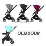 Factory Wholesale Easy Folding Umbrella Baby Stroller 3 in 1 Reversible Handle Bar Baby Pram thumbnail-4