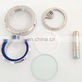 Sanitary Stainless Steel Welding Union Type Sight Glass With LED Light thumbnail-6