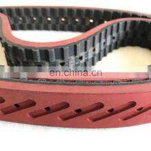 Red Rubber Coating Timing Belts For Vacuum Film Packaging Machine