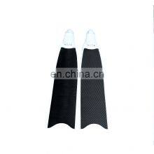 Custom Dry Carbon Fiber Freediving Fins Professional Adult Freshwater Swimming Fins Diving Carbon Blade thumbnail-2