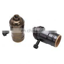 New Arrival Antique Retro Edison Lamp Holder E27 E26 Aluminum Lamp Socket thumbnail-5
