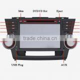 Double Din for TOYOTA HIGHLANDER Touch Screen Car DVD Car Stereo GPS 3G WIFI Bluetooth SWC RDS Phonebook AUX 1080P USB/SD thumbnail-4