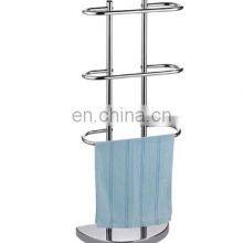 Most Popular Towel Rack Rotatable Free Standing Towel Rack for Bathroom Sanitary Ware Bathroom Stainless Steel Towel Rack thumbnail-5