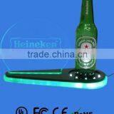 2015 Newest Promotional Led Bottle Stand Beer Bottle Glorifier With Led Lighting