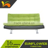Factory direct price traditional green fabric sofa beds