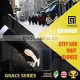 OM2918 O.MOSA 3G Fashion Accessories Acrylic Alpaca Polyester Cross Cable City Gloves thumbnail-5