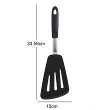 Kitchen Accessories Home and Kitchen Cookware Sets Heat Resistant Rubber Kitchen Spatula - Ideal for Fish, Eggs Turner thumbnail-2