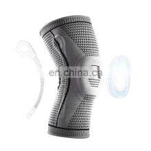 High Quality Knee Brace With Side Stabilizers & Patella Gel Pads Silicone Spring Patella Protector thumbnail-1