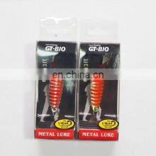 GT-BIO Metal Jig Spoon Lure 2-10g Artificial Bait Shore Slow Jigging Super Hard Lead Bass Fishing Tackle thumbnail-5