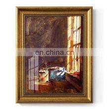 European-style Wall Decor Artwork Canvas Painting With Frame for Living Room thumbnail-3