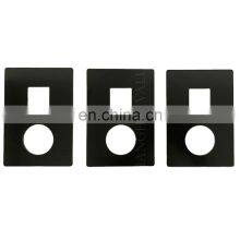 3-12mm Black White Decorative Color Silk Screen Printed Tempered Toughened Safety Glass thumbnail-3