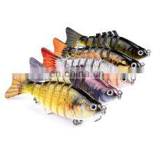 Best Seller Plastic Salt Water High Quality Wholesale Jointed Soft Bass Fishing Lures