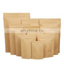 Custom Print Foil Bag Matte Stand-up Zipper Pouch Dry Food Packaging Bag Stand Up Pouch With Window