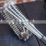 18 Inch Stainless Steel Grill Clean Brush With Bonus Silicone Glove and Food Service Tongs Set Popular Barbecue Tool Set thumbnail-5