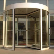 Customized Aluminum Profile Modern Waterproof Aluminum Revolving Exterior Pivot Door thumbnail-1