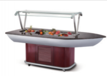 New Style Boat Type Salad Bar Made for Wooden or Stainless Steel thumbnail-1