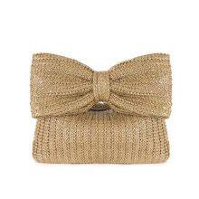 Paper Straw Clutch Bag thumbnail-1