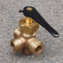 Marine External Thread Bronze Three-way Packed Plug Gb598-80 T/l Type With Ccs Certificate thumbnail-1